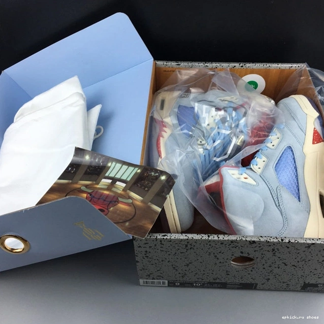 Cheap Ice Trophy 4018 CI1899- Room Jordan5 Blue Affordable 1014